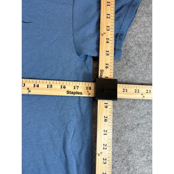 Eagles Band Concert Graphic Tee T-Shirt Mens Medium Blue Music Album Tour Y2K - Picture 4 of 6